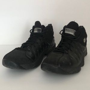 Nike Air Jordan Jumpman Team II Triple Black Mens